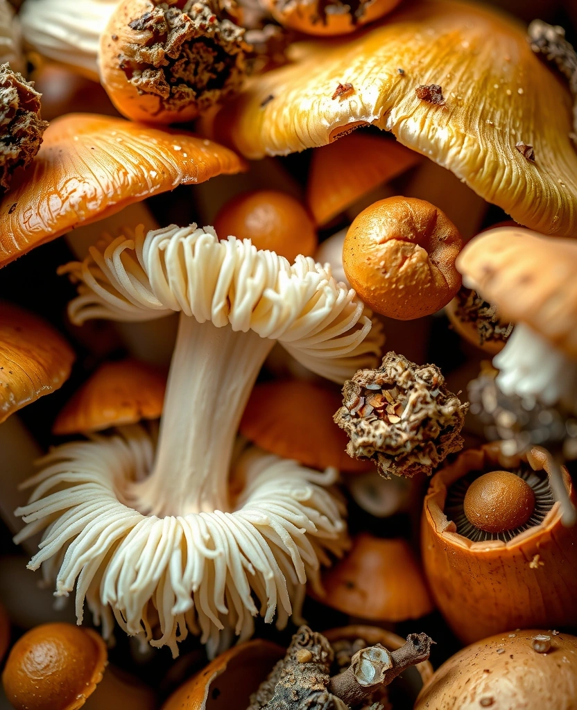 Abstract Mycelium Network